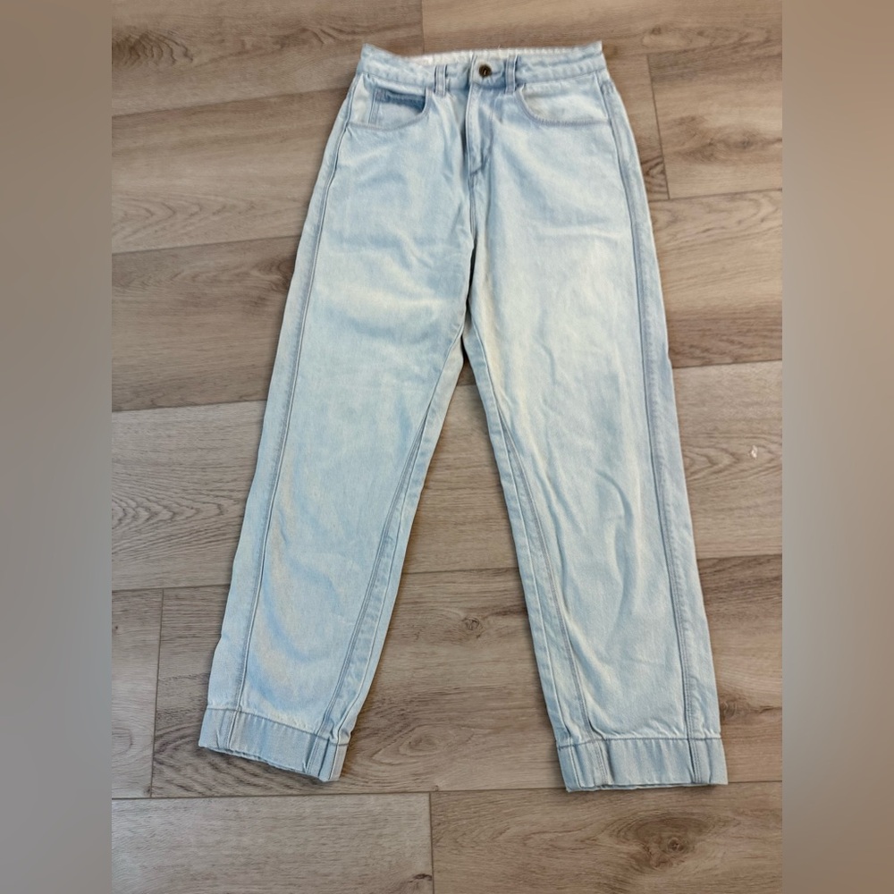 High Rise Light Blue Jeans